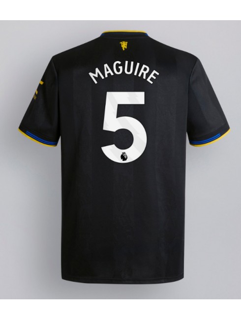 Billige Manchester United Harry Maguire #5 Tredjedrakt 2025-26 Kortermet Billige Manchester United Harry Maguire #5 Tredjedrakt 2025-26 Kortermet